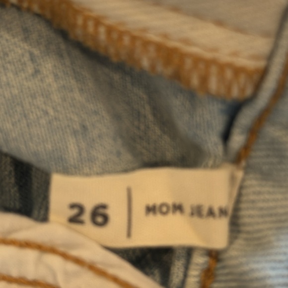 PacSun Jeans Eco Hopper Patch Mom Jeans Size 26 - Picture 11 of 16